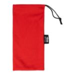 r-pet case pousun zonnebrillenkoffer met trekkoord - rood