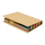 kalender sticky notitieblok caleno recycled papier