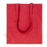 recycled katoenen boodschappentas totepex hue - rood