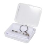 compacte set reparatie bril clearsight r-pet doek - wit