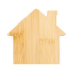 huisvormige bamboe koelkastmagneet en opener casap