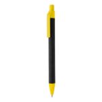 recycled papieren balpen blapper rabs onderdelen - geel