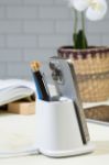 rabs multifunctionele penhouder powerdesk usb-c