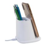 rabs multifunctionele penhouder powerdesk usb-c