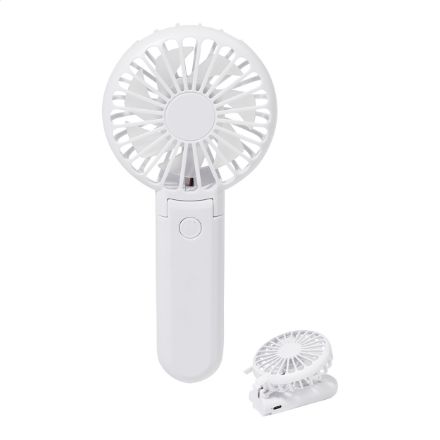 rabs oplaadbare handventilator met instelbare hoek