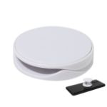 rabs ronde mobiele houder zelfklevende basis rabor - wit