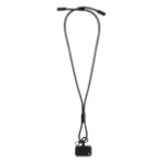 r-pet mobiele sleutelkoordkabel holcharge - zwart