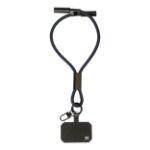 r-pet mobiele polsband met verborgen connectoren - marine