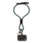 r-pet mobiele polsband met verborgen connectoren - groen