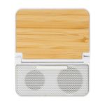 rabs draadloze snellader en luidspreker bamboe hob