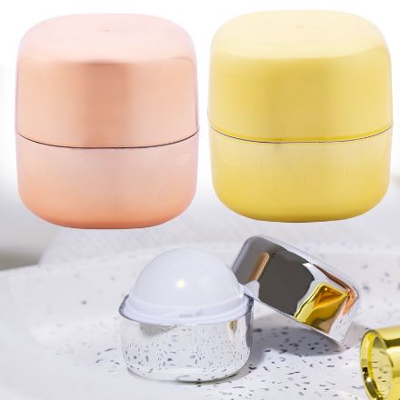 vanille lip balm kubusvormige metallic kleur cubor
