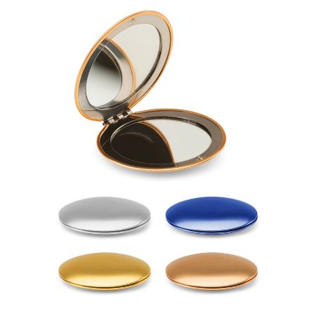 dubbelzijdige aluminium spiegel magneetsluiting