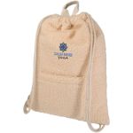 bear recycled sherpa rugzak met trekkoordsluiting