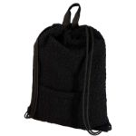 bear recycled sherpa rugzak met trekkoordsluiting