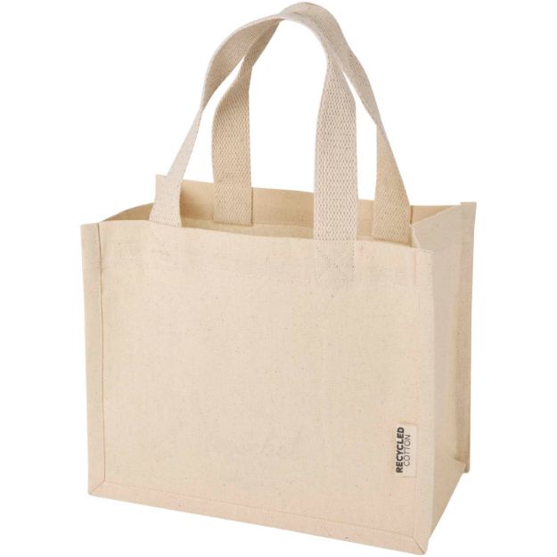 220 g/m2 mini-draagtas grs recycled katoen 9 liter