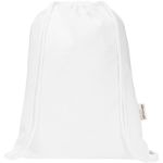180 g/m2 recycled katoenen trekkoordtas 5 liter