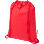180 g/m2 recycled katoenen trekkoordtas 5 liter
