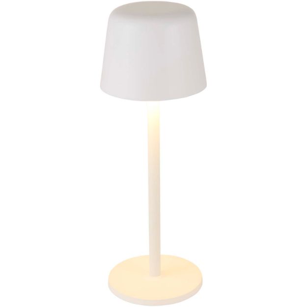 alya oplaadbare dimbare tafellamp met 3 lichtstand