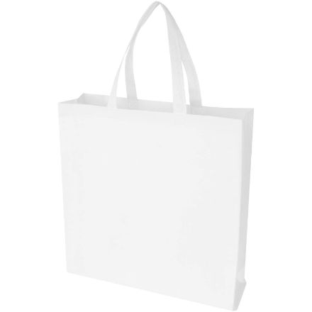 ecoseal recycled non-woven draagtas zijvouw