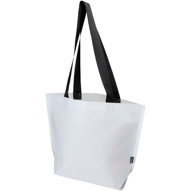 duo recycled dubbel gelamineerde draagtas