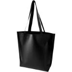 duo recycled dubbelgelamineerde oversized tas