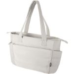 puffer recycled laptopdraagtas 18 liter - ecru