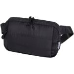 puffer recycled heuptas 1,5 liter crossbody - zwart