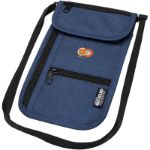 ross recycled polyester slimme reisetui onderweg