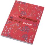100 vellen a5 recycled notitieboek met softcover
