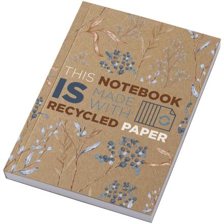 100 vellen a6 recycled notitieboek zachte cover
