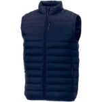 palla heren recycled geïsoleerde bodywarmer xs-3xl - blauw