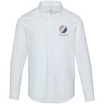 carnelian poplin herenoverhemd lange mouw xs-3xl