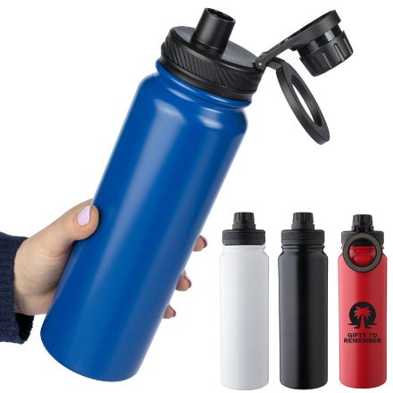 roestvrijstalen dubbelwandige fles zinnia 800 ml