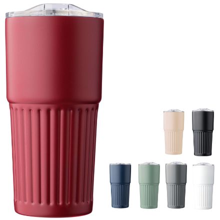 gerecyclede roestvrijstalen dubbelwandige drinkmok