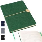 gerecycled vilt notitieboek (a5) dario