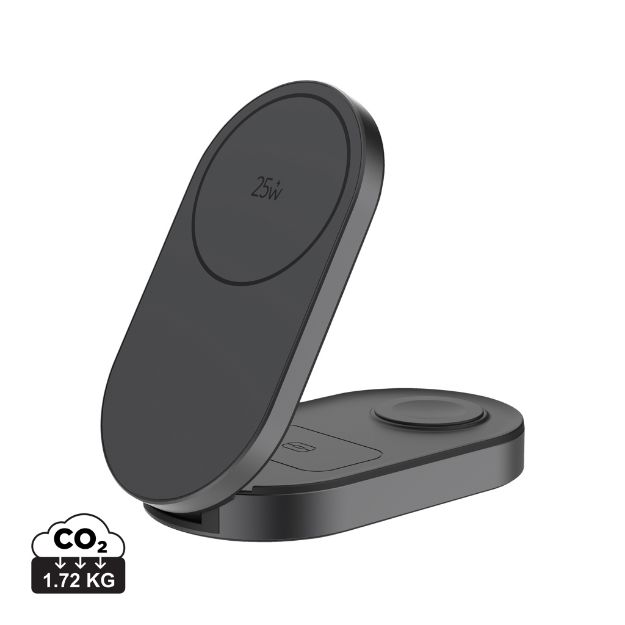quantum ultra-fast 25w vouwbare 3-in-1 lader