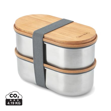 black+blum stainless steel dubbele lunchbox