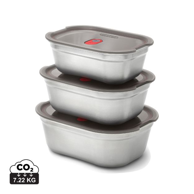 black+blum 3 mealprep box set klein, middel, groot