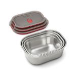 black+blum 3 mealprep box set klein, middel, groot