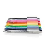 x3 grs gerecycled pc plastic pen frosted