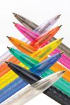 x3 grs gerecycled pc plastic pen frosted