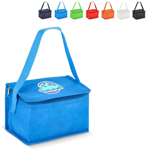 r-pet koeltas voor 6 blikjes, non-woven 75 g/m2