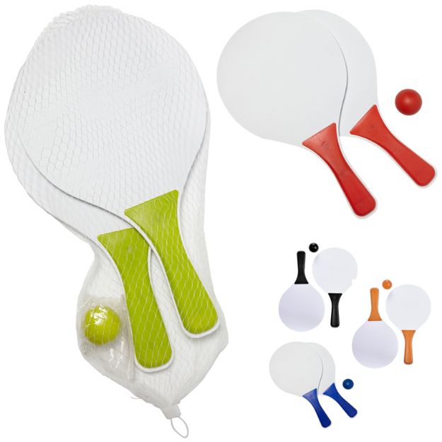 houten strand tennisset eliza