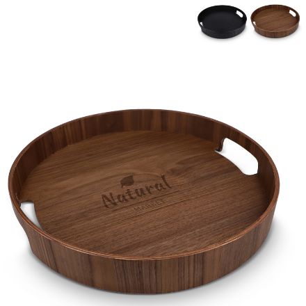 sagaform hanna rond dienblad 35 cm