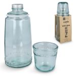 insideout recycled glazen drinkset 1000 ml