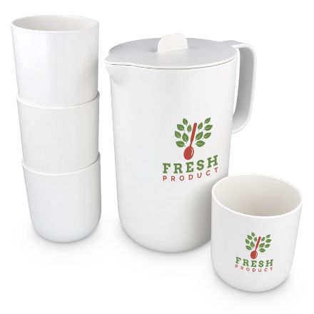 insideout 5-delige drinkset r-pet kan met 2 bekers