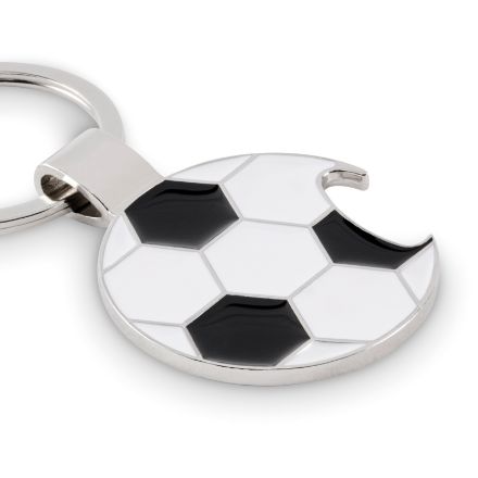 voetbalvorm sleutelhanger met flesopener