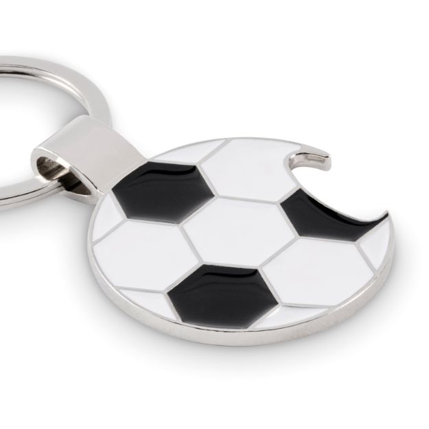 voetbalvorm sleutelhanger met flesopener