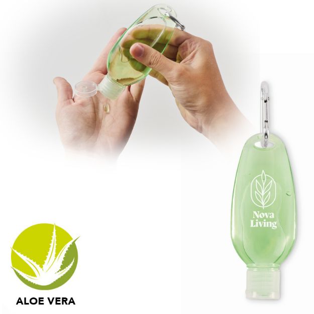 aloë vera gel 50 ml in navulbare pet-fles