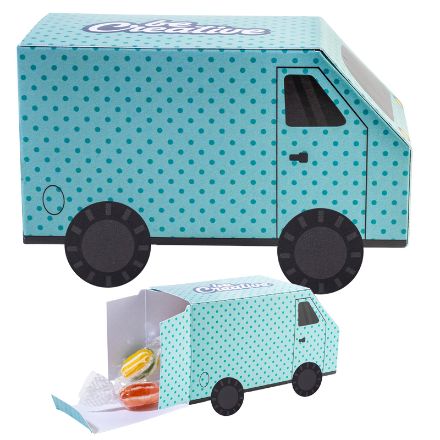 custom made snoepdoos of dispenser truck 40 gram